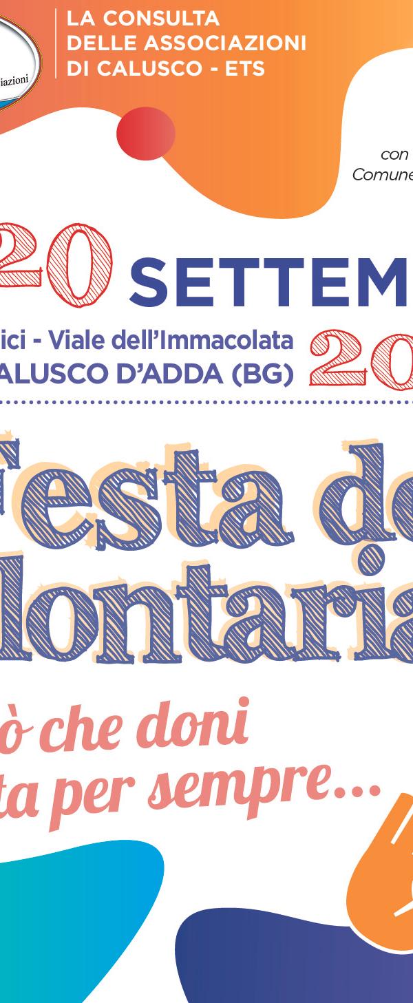 Festa del Volontariato 2026