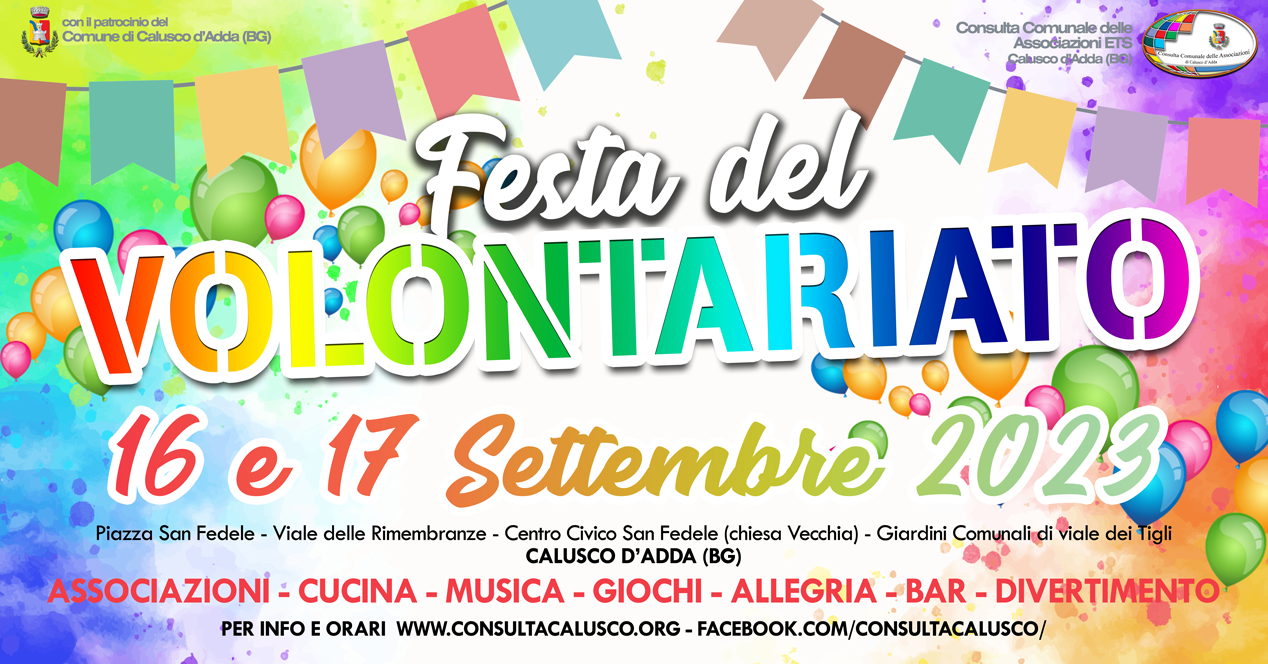 Festa del Volontariato 2023