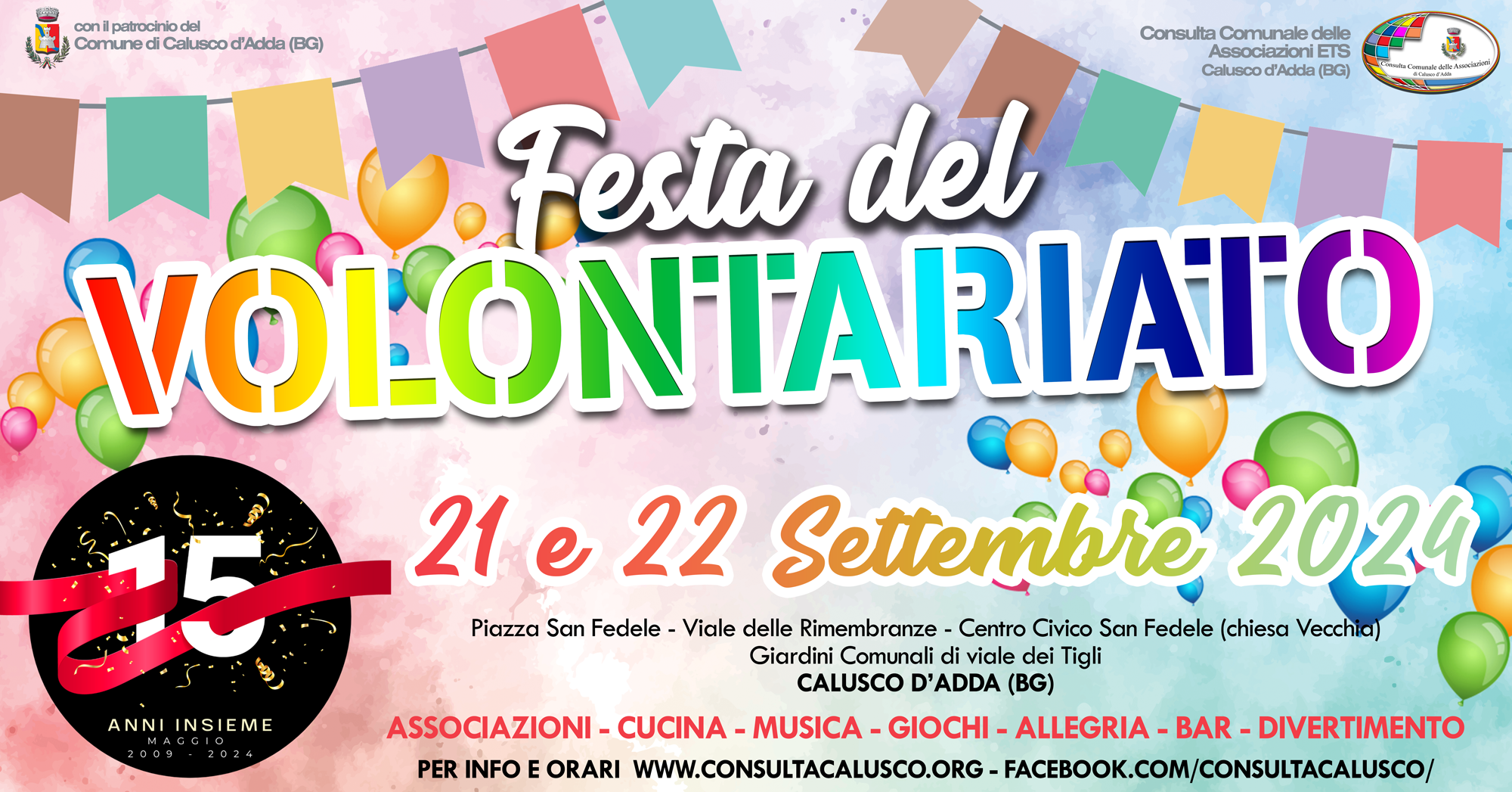 Festa del Volontariato 2024